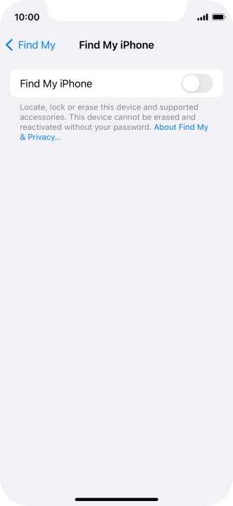 Press the indicator next to Press the indicator next to