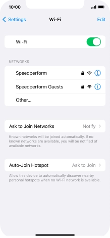 Press the required Wi-Fi network and key in the password for the Wi-Fi network. Press the required Wi-Fi network and key in the password for the Wi-Fi network.