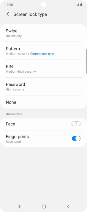 Press None. Press None.