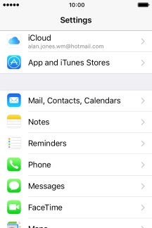 Press App and iTunes Stores. Press App and iTunes Stores.