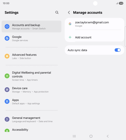 Press the Home key to return to the home screen. Press the Home key to return to the home screen.