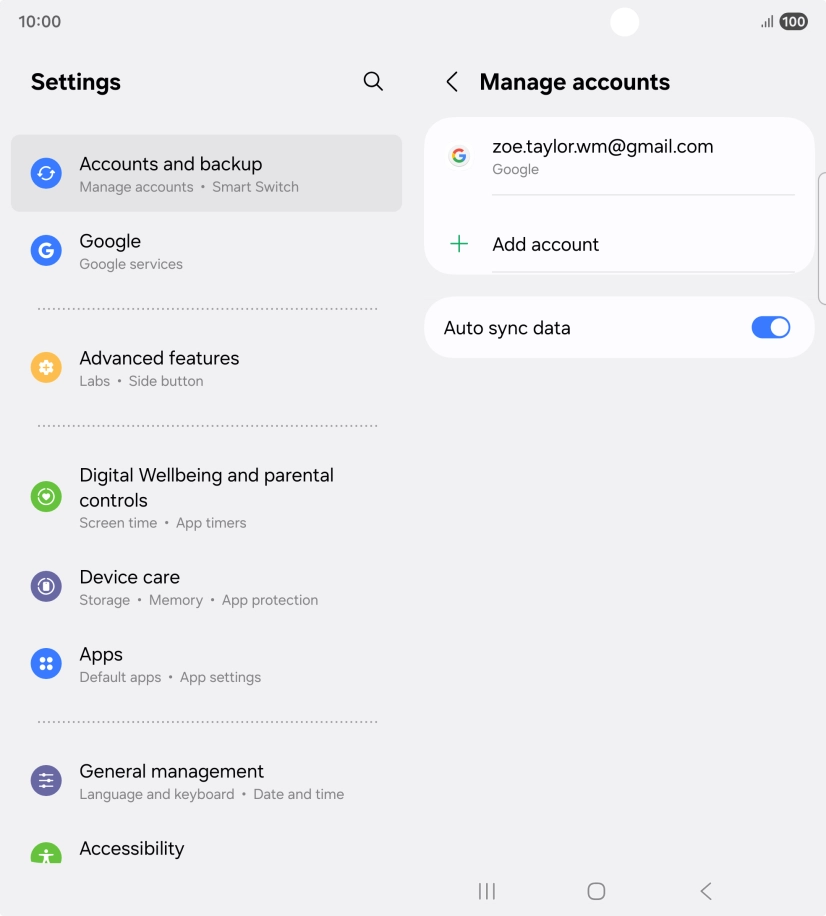 Press the Home key to return to the home screen. Press the Home key to return to the home screen.