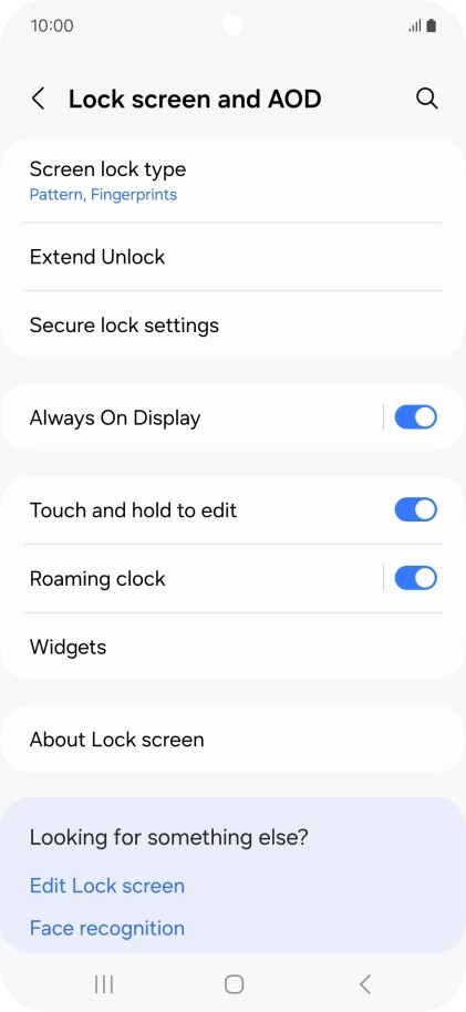 Press Screen lock type and key in the additional phone lock code you created earlier. Press Screen lock type and key in the additional phone lock code you created earlier.
