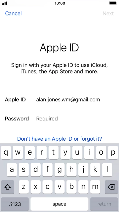 Press the field next to Press the field next to