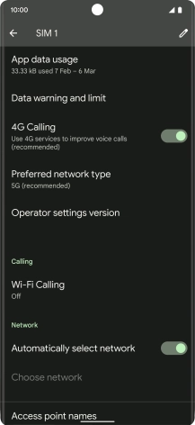 Press Wi-Fi Calling. Press Wi-Fi Calling.