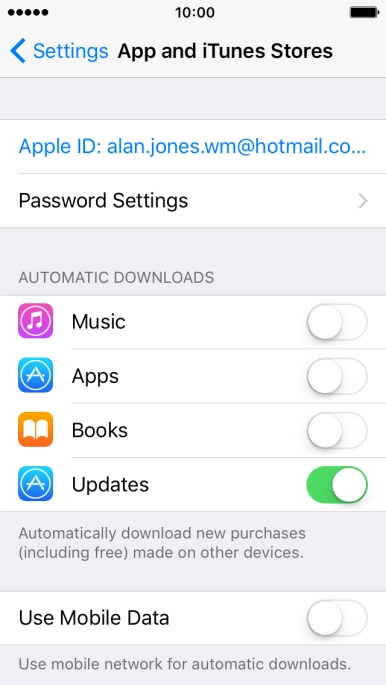 Press the Home key to return to the home screen. Press the Home key to return to the home screen.