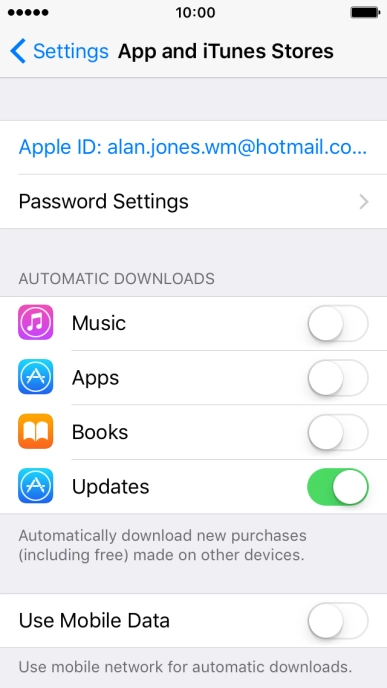 Press the Home key to return to the home screen. Press the Home key to return to the home screen.