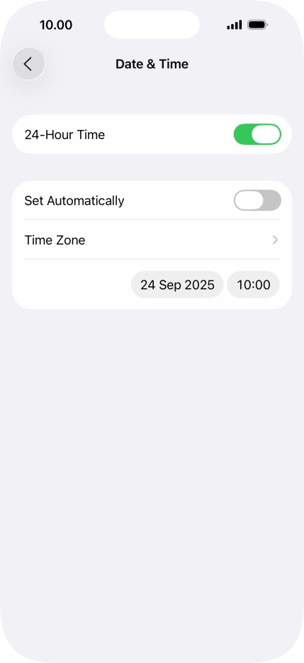 Press the indicator next to Press the indicator next to