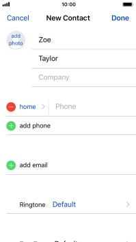 Press Phone and key in the required phone number. Press Phone and key in the required phone number.