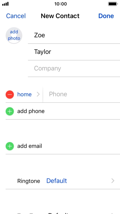 Press Phone and key in the required phone number. Press Phone and key in the required phone number.