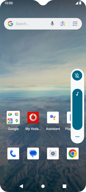 Press the Home key to return to the home screen. Press the Home key to return to the home screen.