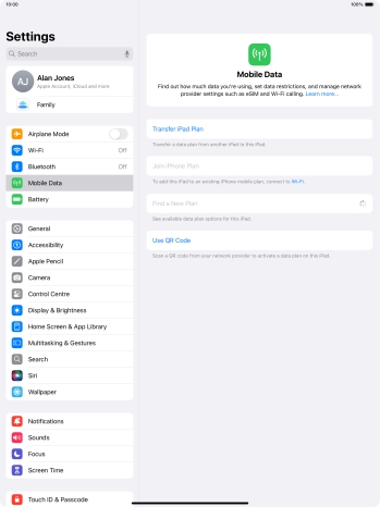 Press Use QR Code. Press Use QR Code.