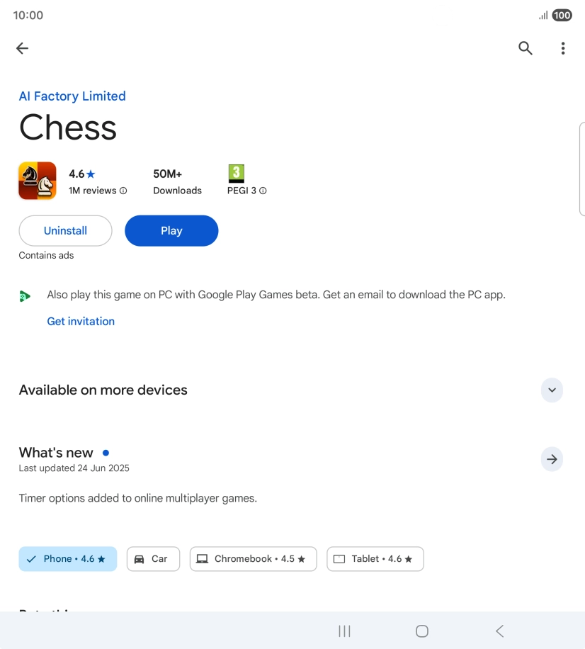 Press Uninstall. Press Uninstall.