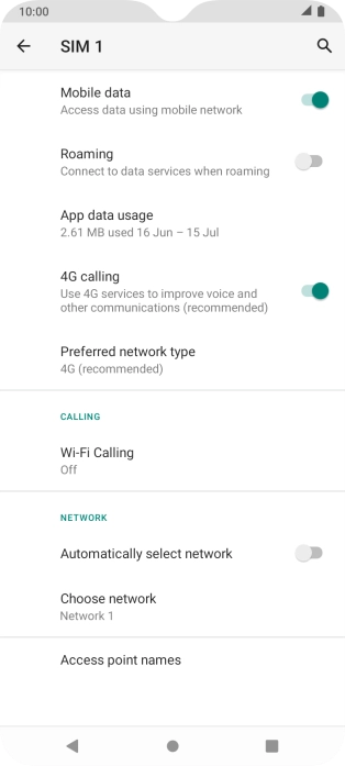Press the indicator next to Press the indicator next to