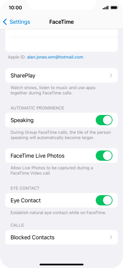 Press SharePlay. Press SharePlay.