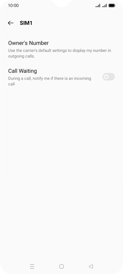 Press Owner's Number. Press Owner's Number.
