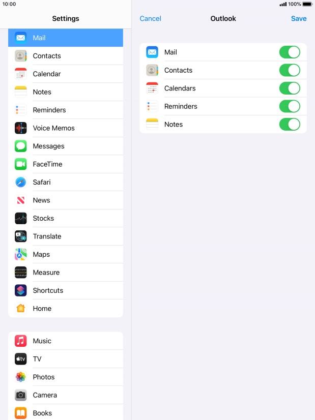If this screen is displayed, you email account has been recognised and set up automatically. Follow the instructions on the screen to key in more information and finish setting up your tablet. If this screen is displayed, you email account has been recognised and set up automatically. Follow the instructions on the screen to key in more information and finish setting up your tablet.