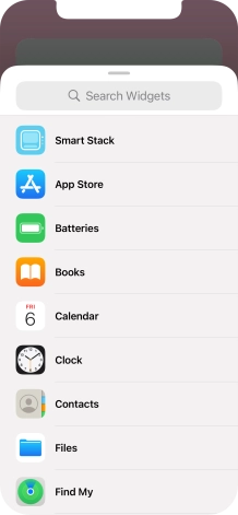 Press Smart Stack. Press Smart Stack.