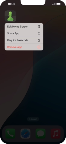 Press Require Passcode. Press Require Passcode.