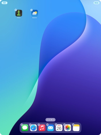 Press Done. Press Done.