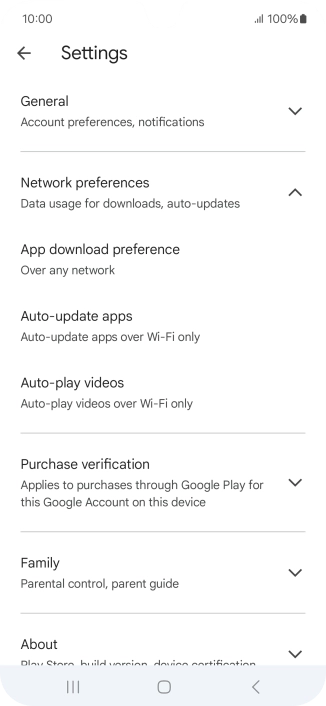 Press Auto-update apps. Press Auto-update apps.