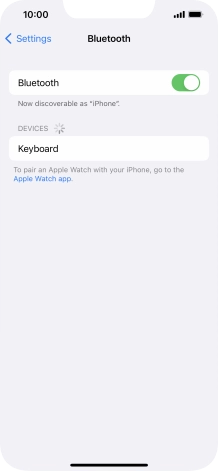 Press the required Bluetooth device and follow the instructions on the screen to pair the device with your phone. Press the required Bluetooth device and follow the instructions on the screen to pair the device with your phone.