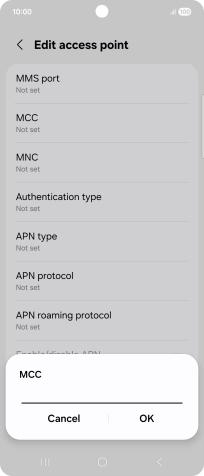 Key in 505 and press OK. Key in 505 and press OK.