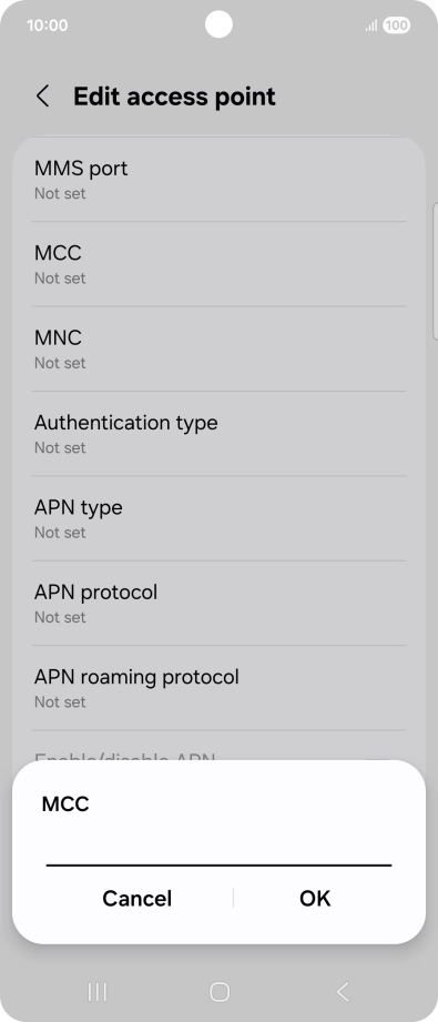 Key in 505 and press OK. Key in 505 and press OK.