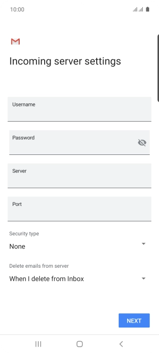 Press the field below Press the field below