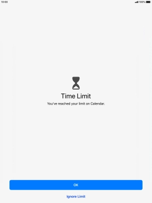 Press Ignore Limit. Press Ignore Limit.