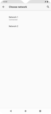 Press the Return key. Press the Return key.