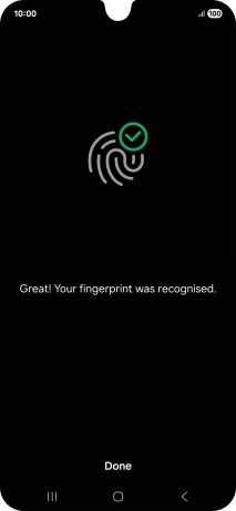 Press Done. Press Done.