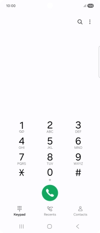 Press the menu icon. Press the menu icon.