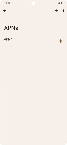 Press the new data connection icon. Press the new data connection icon.