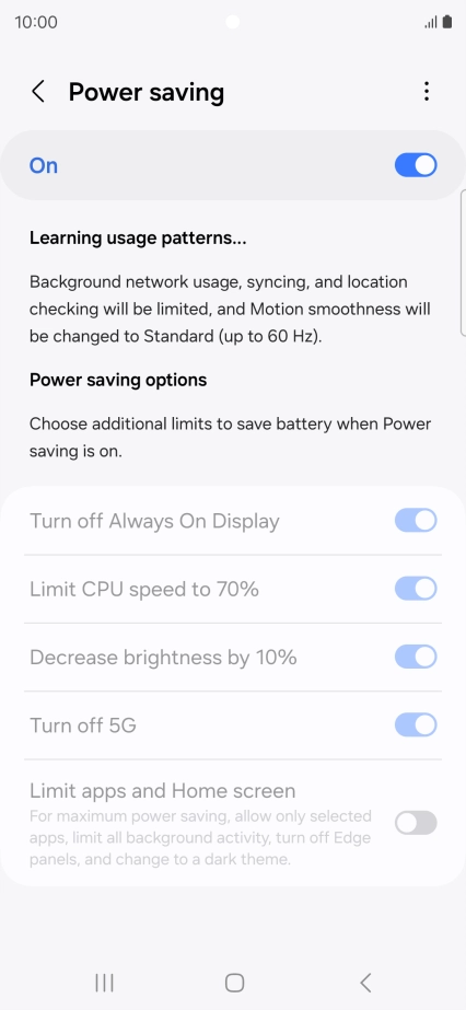 Press the Home key to return to the home screen. Press the Home key to return to the home screen.