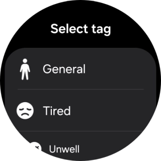 Press the required setting. Press the required setting.