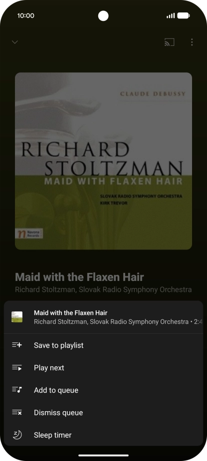 Press the add icon. Press the add icon.