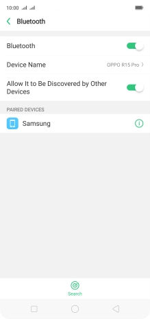 Press the Home key to return to the home screen. Press the Home key to return to the home screen.