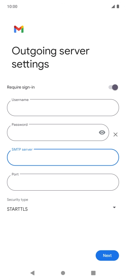 Press the field below Press the field below