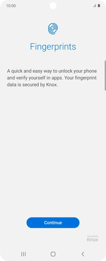 Press Continue. Press Continue.