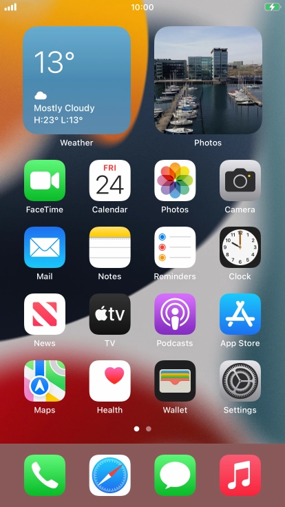 When the battery charging icon is displayed, the battery is charging. When the battery charging icon is displayed, the battery is charging.