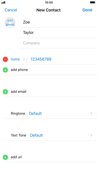 Press Done. Press Done.