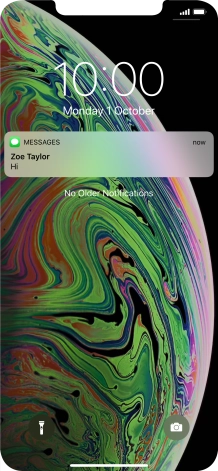 Press the required notification and follow the instructions on the screen to use the selected function. Press the required notification and follow the instructions on the screen to use the selected function.