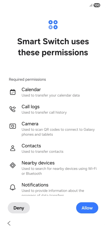 Press Allow. Press Allow.