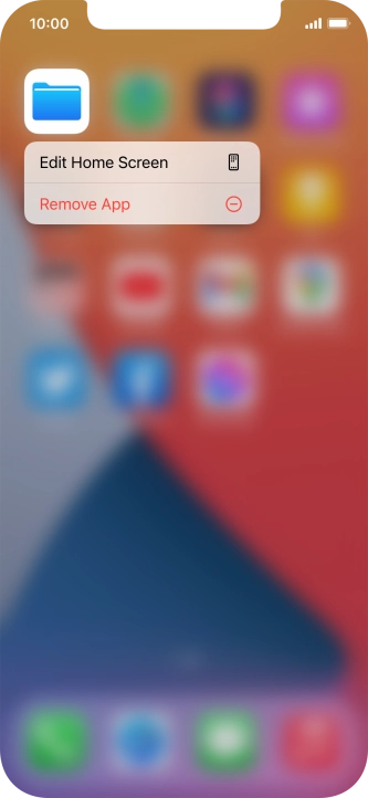 Press Remove App. Press Remove App.