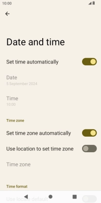 Press the Home key to return to the home screen. Press the Home key to return to the home screen.