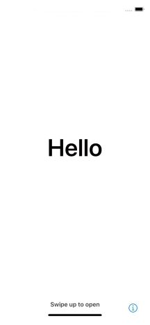 Slide your finger upwards starting from the bottom of the screen. Slide your finger upwards starting from the bottom of the screen.