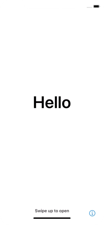 Slide your finger upwards starting from the bottom of the screen. Slide your finger upwards starting from the bottom of the screen.