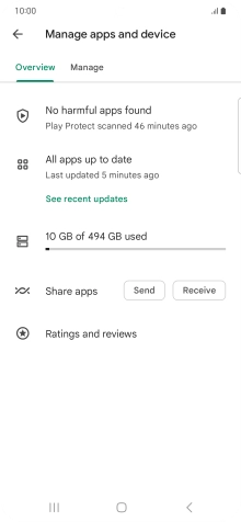 Press Manage. Press Manage.