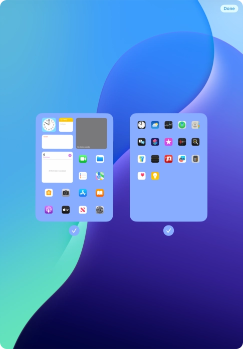 Press Done. Press Done.